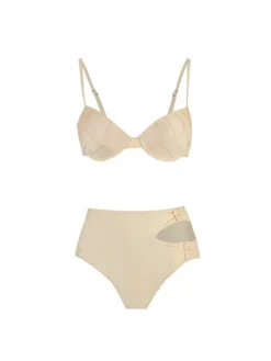 Bikini Sets|Swimwear*Mew Mews Fashion Aglaia Fringe Bikini Three Piece Set