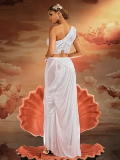 Sets & Co-ords*Mew Mews Fashion Akiye One Shoulder Ruched Skirt Set