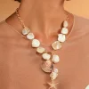 Necklaces*Mew Mews Fashion Alannis Handmade Seashell Necklace