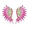 Earrings*Mew Mews Fashion Alegria Pink Rainbow Rhinestone Earrings