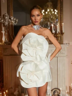 Dresses|Mini Dresses*Mew Mews Fashion Anwen Strapless Mini Dress