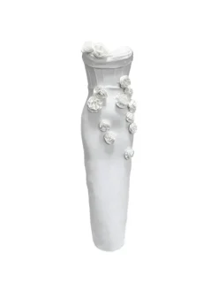 Dresses|Maxi Dresses*Bandage Arushi Strapless Flower Dress