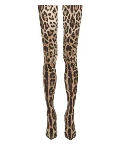 Shoes*Mew Mews Fashion Bahari Leopard Boots