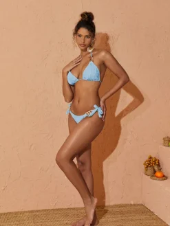 Bikini Sets|Swimwear*Mew Mews Fashion Beatris Bikini Two Piece Set In Sky