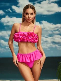 Bikini Sets|Swimwear*Mew Mews Fashion Beyza Flounce Bikini Two Piece Set