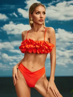 Bikini Sets|Swimwear*Mew Mews Fashion Bimala Spaghetti Bikini Two Piece Set