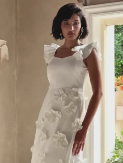 Dresses|Maxi Dresses*Mew Mews Fashion Careaga Sleeveless Flower Maxi Dress