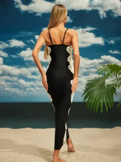 Bikini Sets|Swimwear*Mew Mews Fashion Carmela Leafy Swimwear Two Piece Set