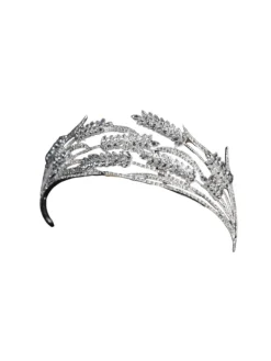 Headwear*Mew Mews Fashion Carolyn Rhinestone Embellished Crown