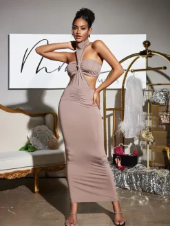 Sets & Co-ords*Mew Mews Fashion Crisoda Turtleneck Ruched Skirt Set