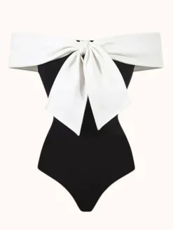Bikini Sets|Swimwear*Mew Mews Fashion Daisy Off Shoulder Swimwear Two Piece Set