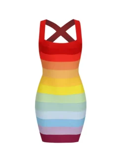 Dresses|Mini Dresses*Bandage Eckstein Mini Dress