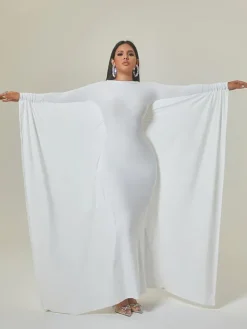 Dresses|Maxi Dresses*Mew Mews Fashion Eirene Dolman Sleeve Maxi Dress