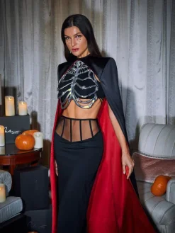 Armor Tops|Sets & Co-ords*Mew Mews Fashion Esther Cape Skirt Three Piece Set