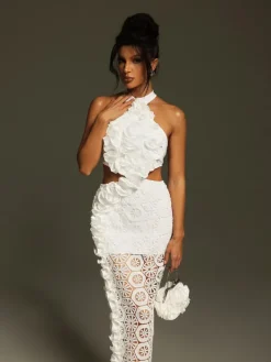 Maxi Dresses|Dresses*Bandage Festus Halterneck Cutout Maxi Dress