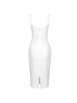 Dresses|Midi Dresses*Bandage Finbar Lace Dress In White