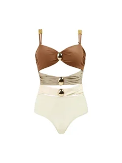 One Piece|Swimwear*Mew Mews Fashion Granville Cutout One Piece Swimsuit