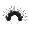 Headwear*Mew Mews Fashion Isandro Flower Skull Crown