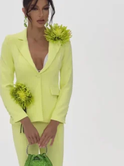 Blazers|Sets & Co-ords*Mew Mews Fashion Jamaun Long Sleeve Flower Blazer Set