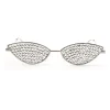 Glasses*Mew Mews Fashion Katy Crystal Cat Eye Frame Glasses