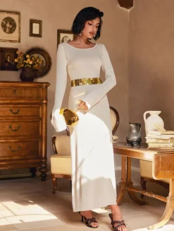 Dresses|Maxi Dresses*Mew Mews Fashion Laurance Backless Lace Up Maxi Dress
