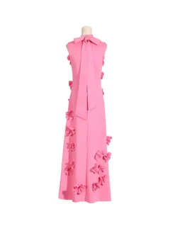 Dresses|Maxi Dresses*Mew Mews Fashion Liluri Sleeveless Flower Maxi Dress