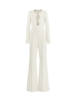 Jumpsuits & Romper*Mew Mews Fashion Lilwen Crystal Cutout Jumpsuit
