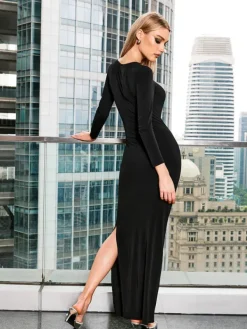 Dresses|Maxi Dresses*Mew Mews Fashion Ludo Butterfly Embellished Cutout Dress