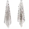 Earrings*Mew Mews Fashion Lusen Triangle Tassel Earrings