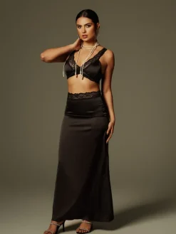 Sets & Co-ords*Mew Mews Fashion Lyrantis Cutout Lace Skirt Set