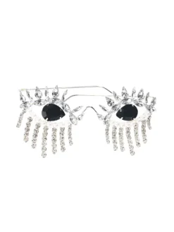 Glasses*Mew Mews Fashion Morrissey Rhinestone Fringe Sunglasses
