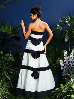 Dresses|Maxi Dresses*Mew Mews Fashion Quynh Strapless Bow Maxi Dress