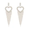 Earrings*Mew Mews Fashion Rory Heart Tassel Earrings