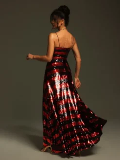 Dresses|Maxi Dresses*Mew Mews Fashion Rupali Spaghetti Stripe Sequin Maxi Dress