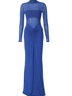 Dresses|Maxi Dresses*Mew Mews Fashion Seven See Through Mesh Dress