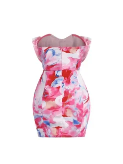 Dresses|Mini Dresses*Mew Mews Fashion Susanna Sequin Bow Cutout Mini Dress