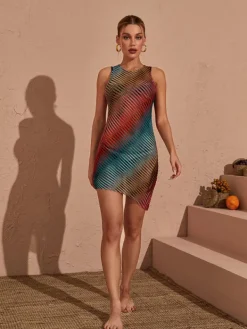 Cover-ups|Swimwear*Mew Mews Fashion Tadeo Hollow Cover Up