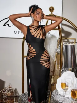 Dresses|Midi Dresses*Bandage Tafari Cutout Midi Dress