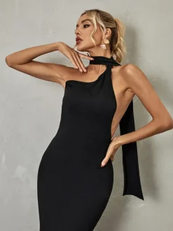 Dresses|Maxi Dresses*Mew Mews Fashion Toula Backless Maxi Dress In Black