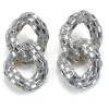 Earrings*Mew Mews Fashion Tyora Circle Crystal Earrings