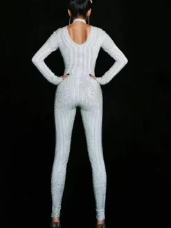 Jumpsuits & Romper|Embellishment*Embellishment Ulrich High Neck Embellished Jumpsuit