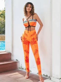 Sets & Co-ords*Bandage Yannick Embellished Asymmetric Pants Set